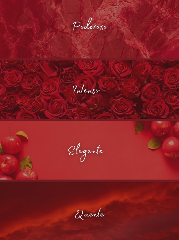 Referências Cores Vermelhos